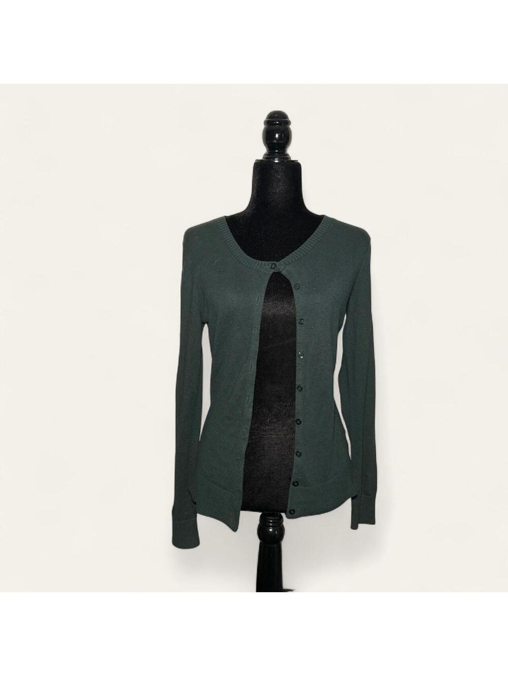 Gap Green Button Up Cardigan 2017 Size XS
